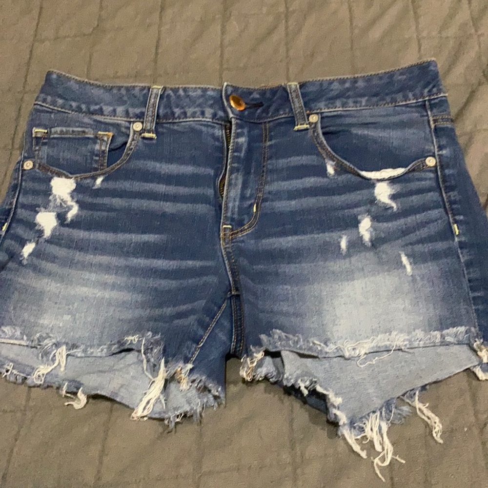 MIDI super stretch shorts